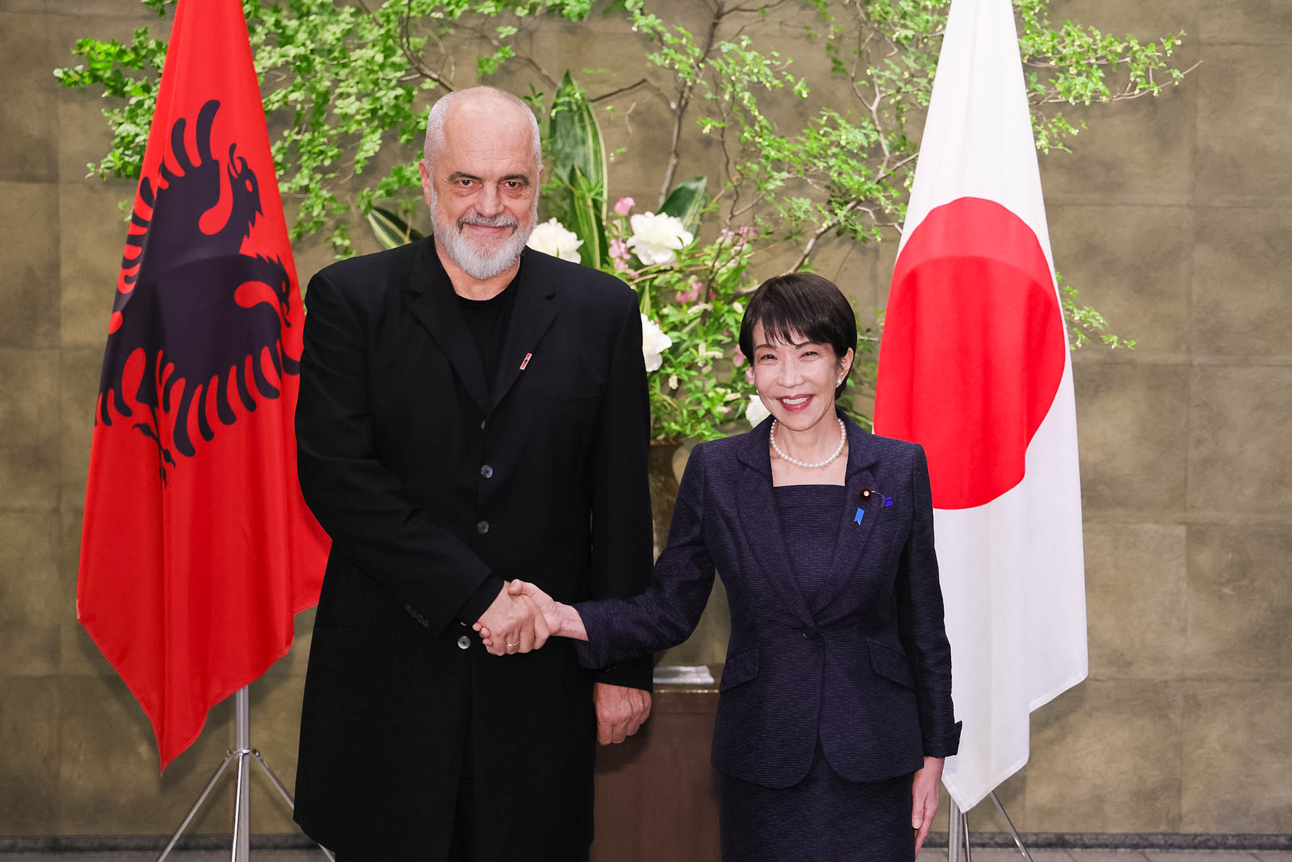 2026年5月22日：高市総理とアルバニア首相の首脳会談 - 首相官邸(日本)の記事画像