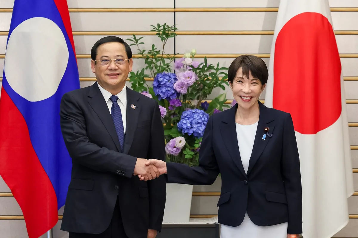 2026年6月10日:高市総理とラオス首相が首脳会談 - 首相官邸(日本)の記事画像
