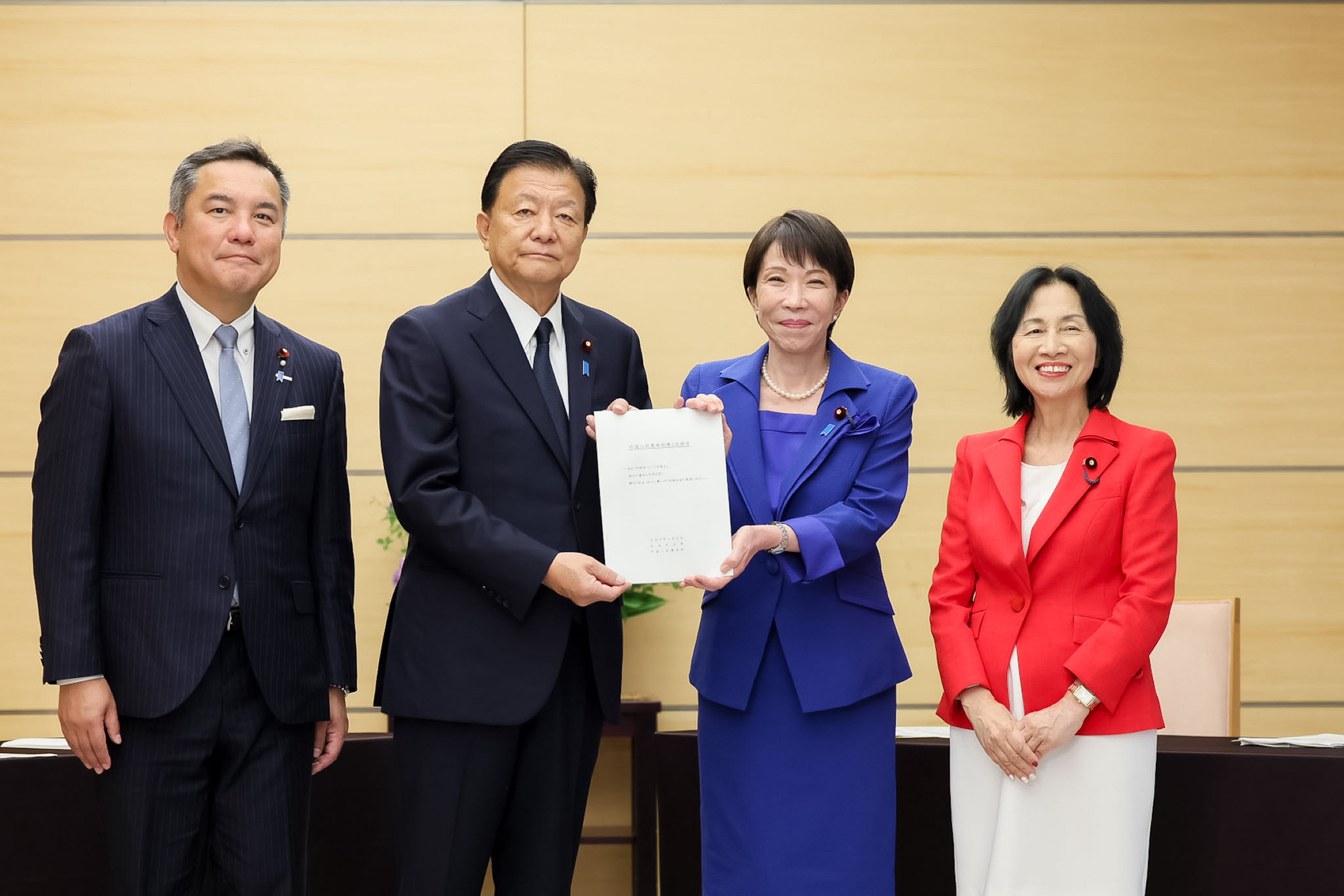 2026年6月12日:高市総理が外国人政策に関する提言を受け取る - 首相官邸(日本)の記事画像