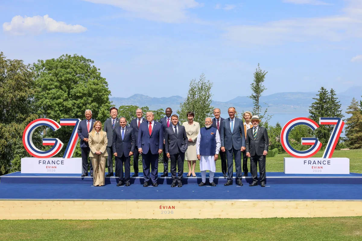 2026年6月16日:高市総理、G7サミットでマクロン大統領と会談 - 首相官邸(日本)の記事画像