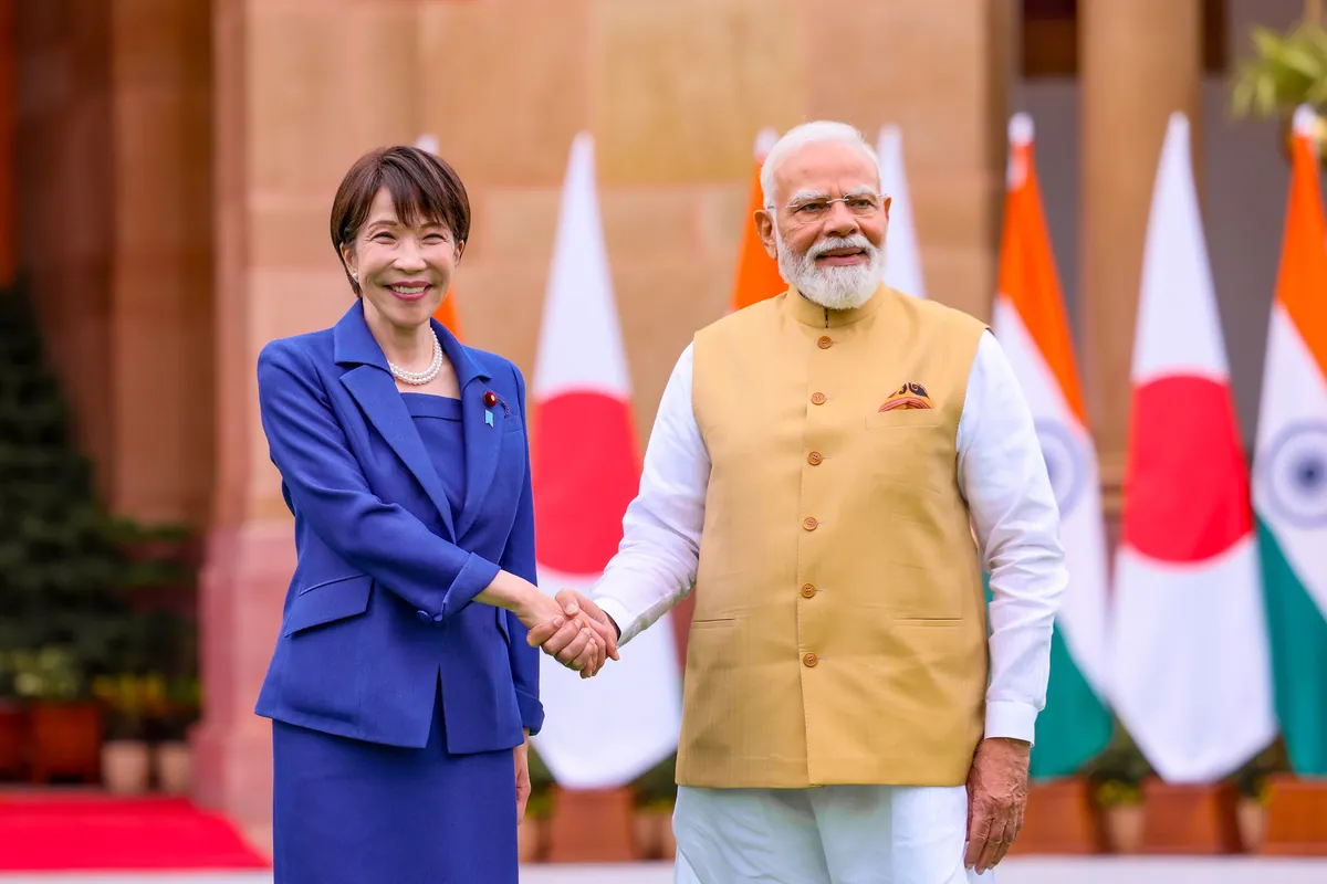 2026年7月2日:高市総理がモディ首相とインドで首脳会談 - 首相官邸(日本)の記事画像