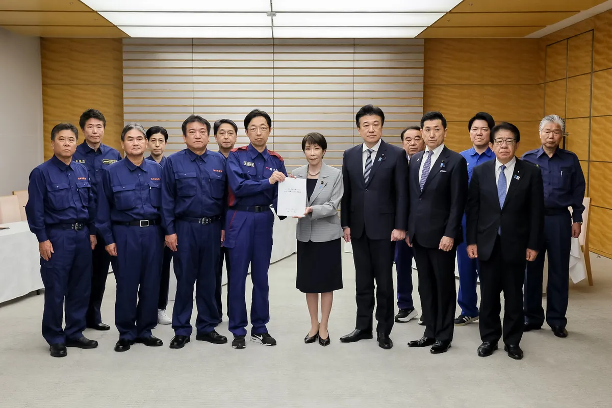 2026年8月18日:高市総理、熊本県の要望書を受け取る - 首相官邸(日本)の記事画像