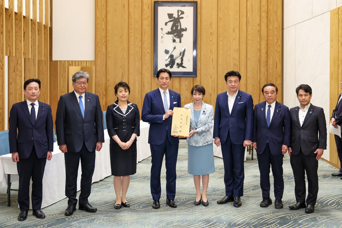 2026年8月26日：高市総理が熊本地震対策強化の提言受領 - 首相官邸(日本)の記事画像
