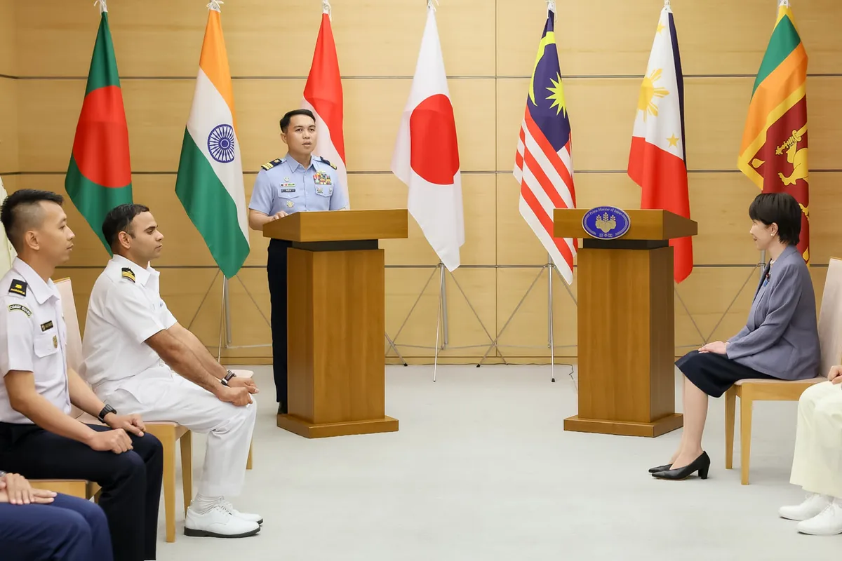 2026年9月4日:高市総理、海上保安官候補生と会見 - 首相官邸(日本)の記事画像