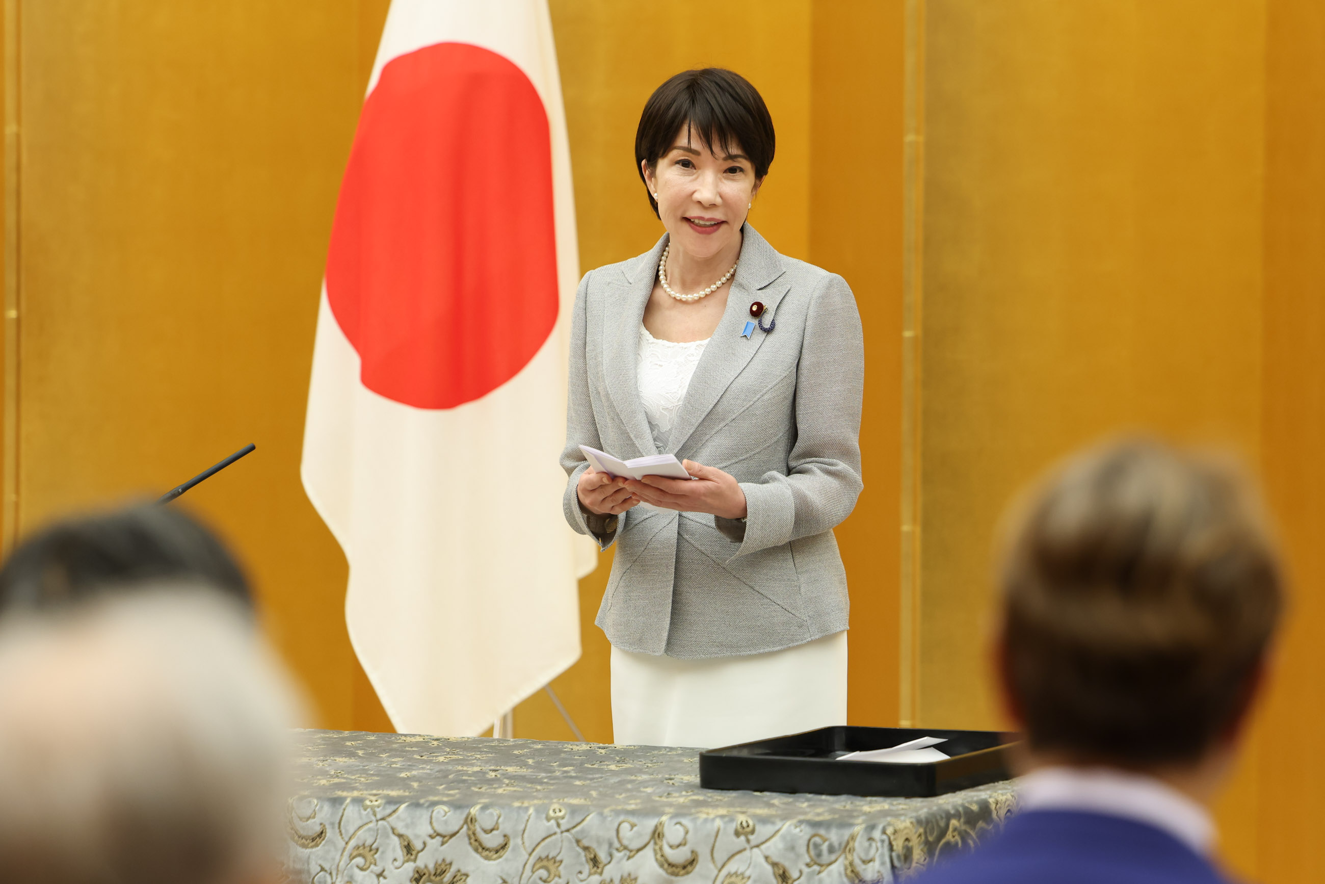 2026年9月15日：高市総理、防災功労者を表彰　年内に防災庁設置を強調のサムネイル画像