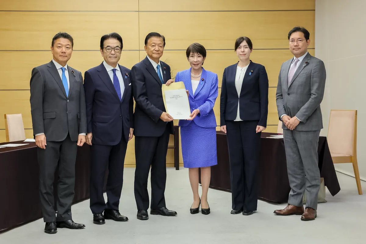 2026年10月1日:高市総理が安全保障と土地法制に関する提言受領 - 首相官邸(日本)の記事画像