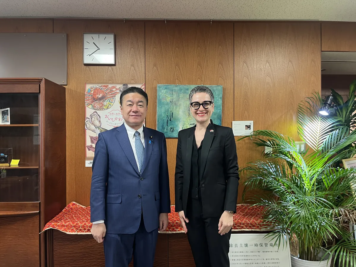 2026年4月24日・小森経済産業大臣政務官とコヴァチュ大使の会談：経済協力強化 - 経済産業省ニュースリリースRSS等の記事画像