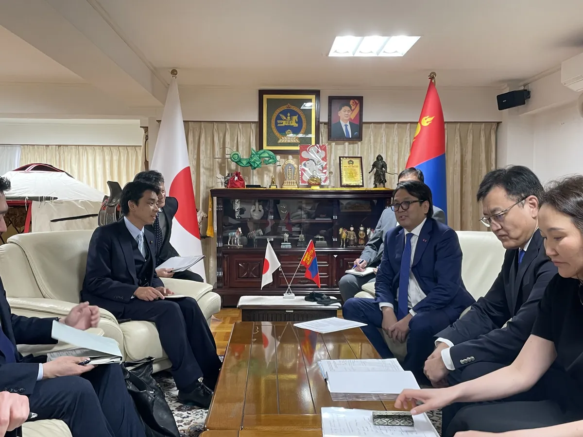 2026年5月14日・井野経済産業副大臣とドルジハンド副首相が会談:経済・エネルギー分野での協力可能性を議論 - 経済産業省ニュースリリースRSS等の記事画像