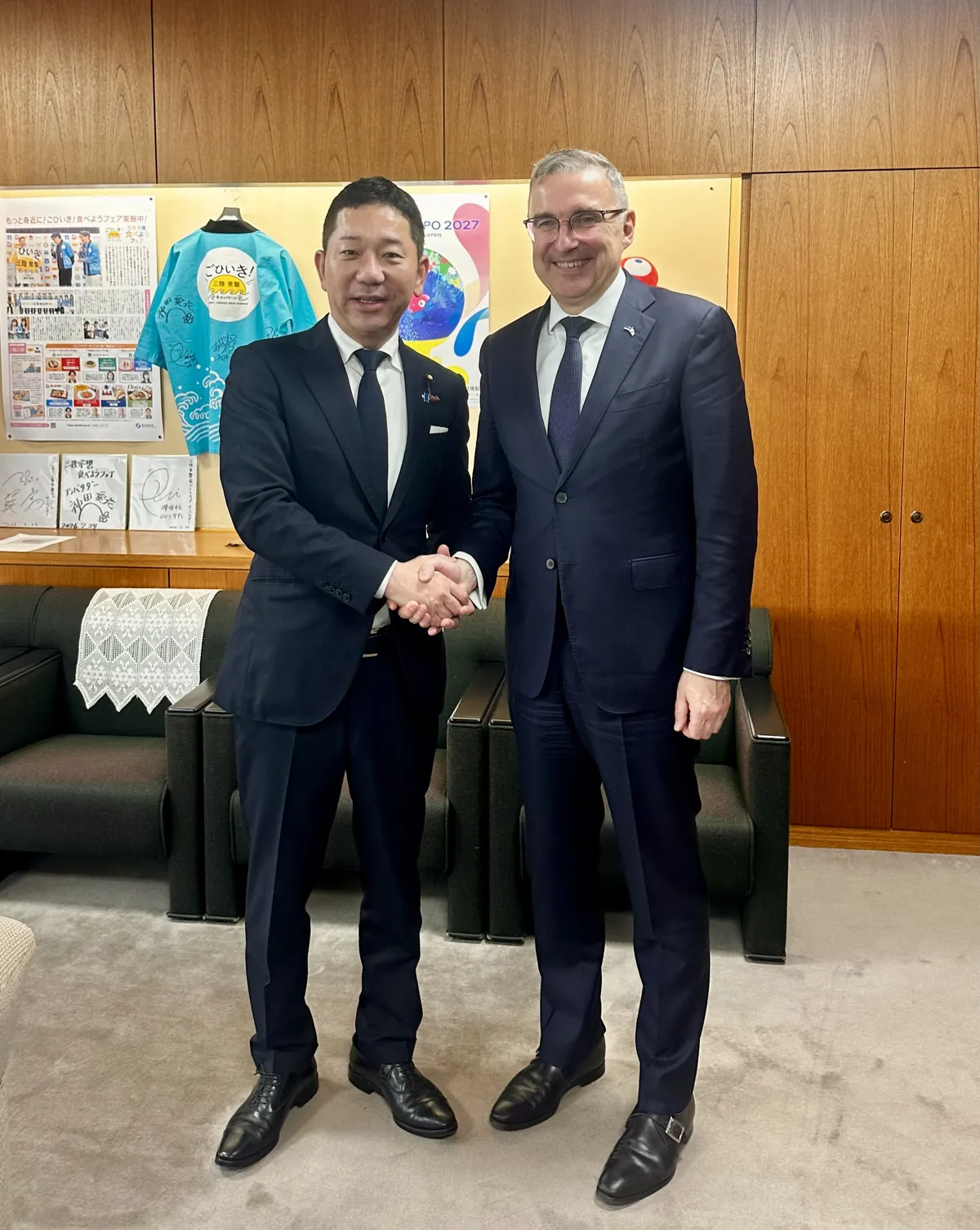 2026年5月25日・越智経済産業大臣政務官とエストニアエネルギー・環境大臣が会談 - 経済産業省ニュースリリースRSS等の記事画像