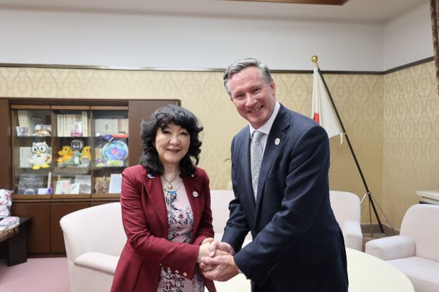 令和8年4月22日・片山大臣とシーラー次期駐日大使が面会：中東情勢や重要鉱物等について意見交換 - 財務省RSS等の記事画像