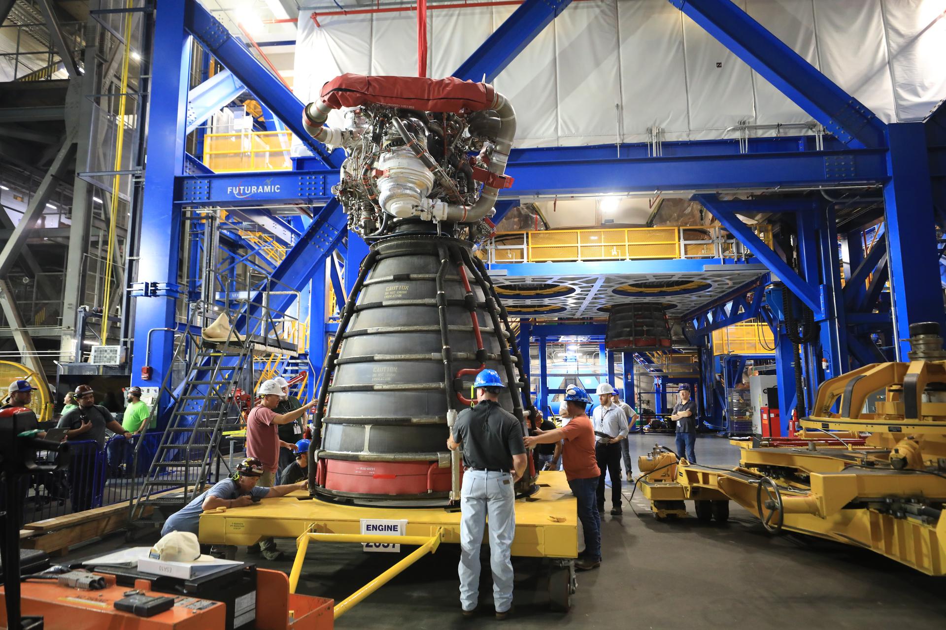 2026年8月25日：NASA、月面着陸ミッションアーテミスIIIのロケットエンジン組み立て開始 - 米国航空宇宙局(NASA)のRSS等の記事画像